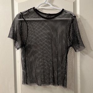 Forever 21 Mesh T-shirt